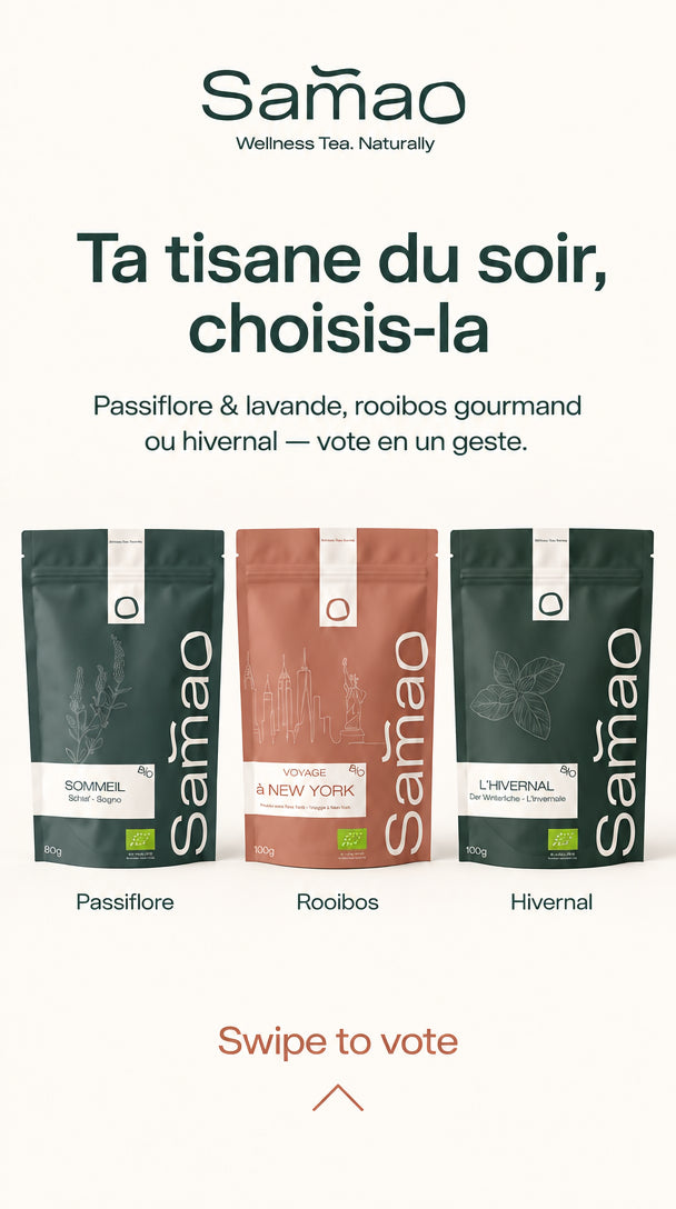 Thé ou tisane sans théine le soir : notre sélection pour une nuit paisible Image