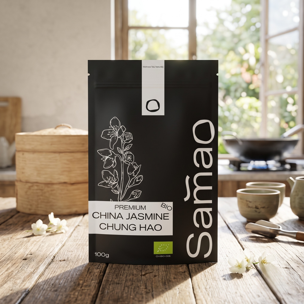 Thé Vert Bio au Jasmin - China Jasmine Chung Hao