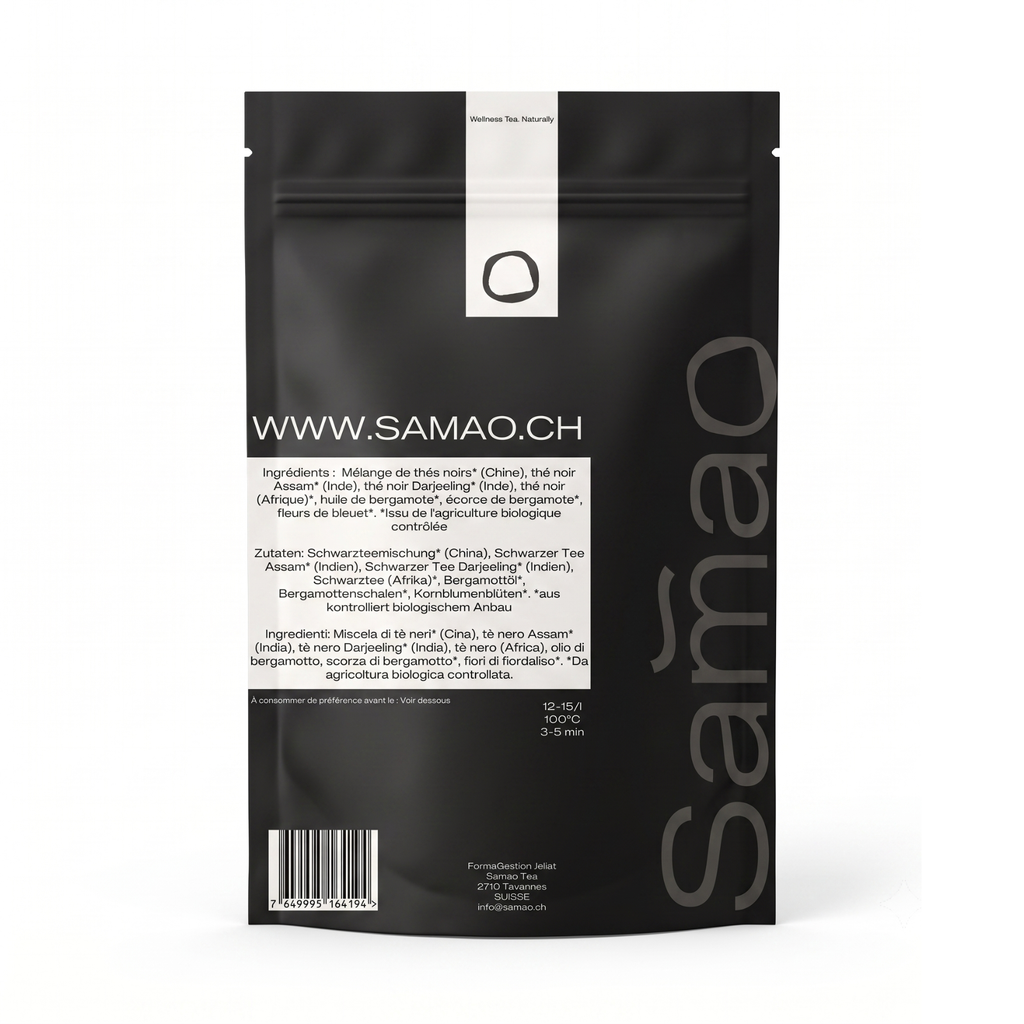 Thé Noir Bio - Earl Grey Deluxe
