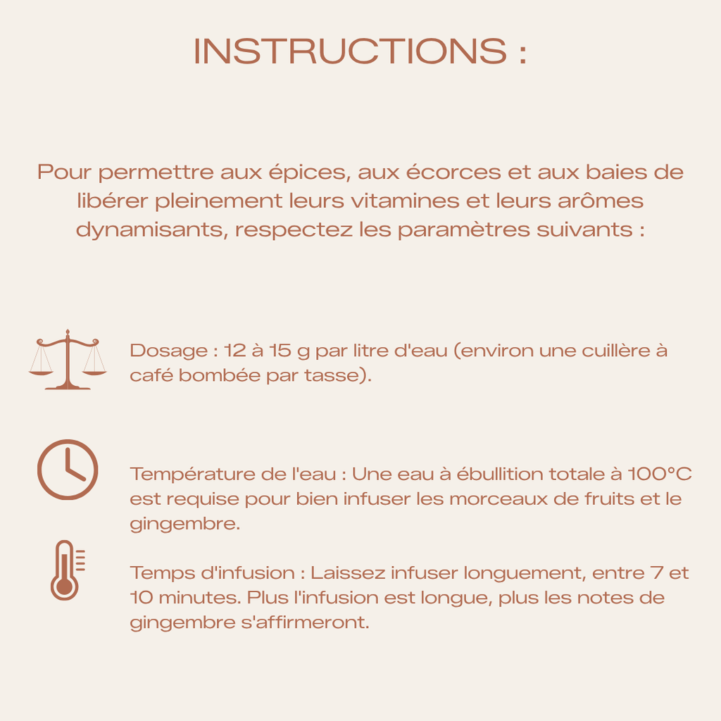 Infusion Bio Energie - Super-fruits & Vitalité