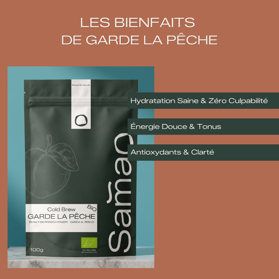 Thé Glacé Bio Garde la pêche - Cold Brew Premium