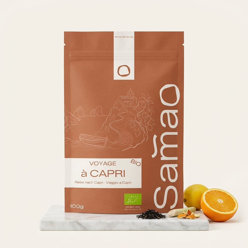 Thé Noir Bio - Voyage à Capri