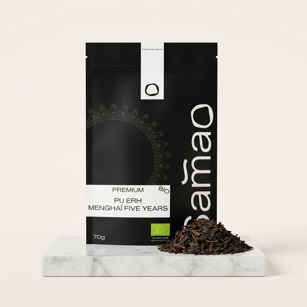 Grand Cru Pu Erh Menghaï 5 Ans d'Âge Bio