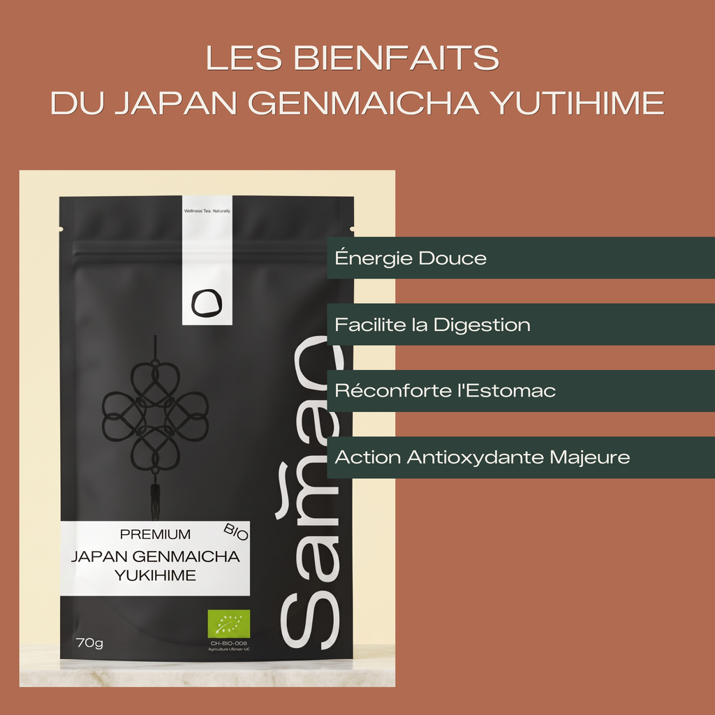 Thé Vert Bio - Japan Genmaicha Yukihime