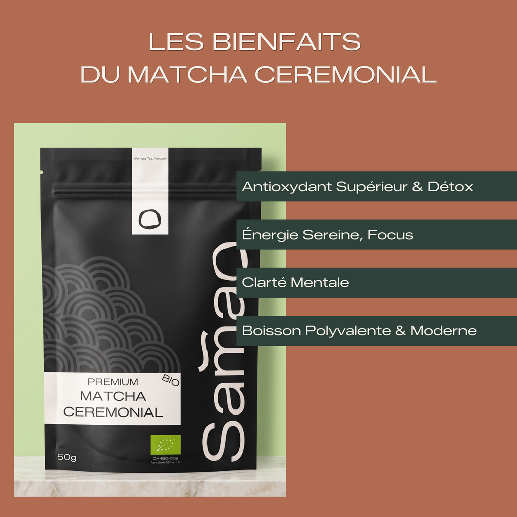 Thé Vert Matcha Cérémoniel Bio du Japon