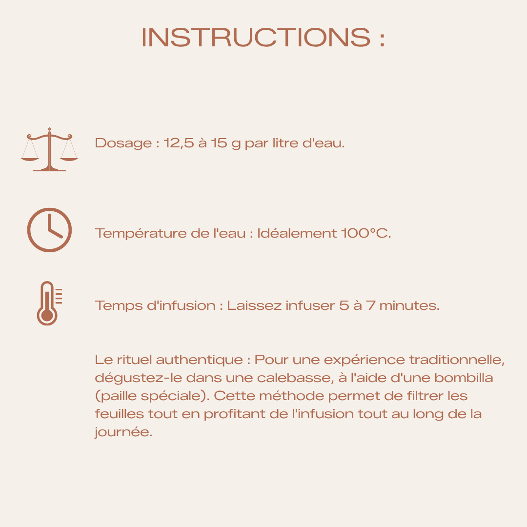 Maté Bio du Brésil - Énergie & Tradition