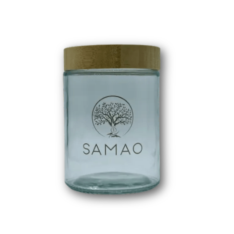 Samao Glasgefäß