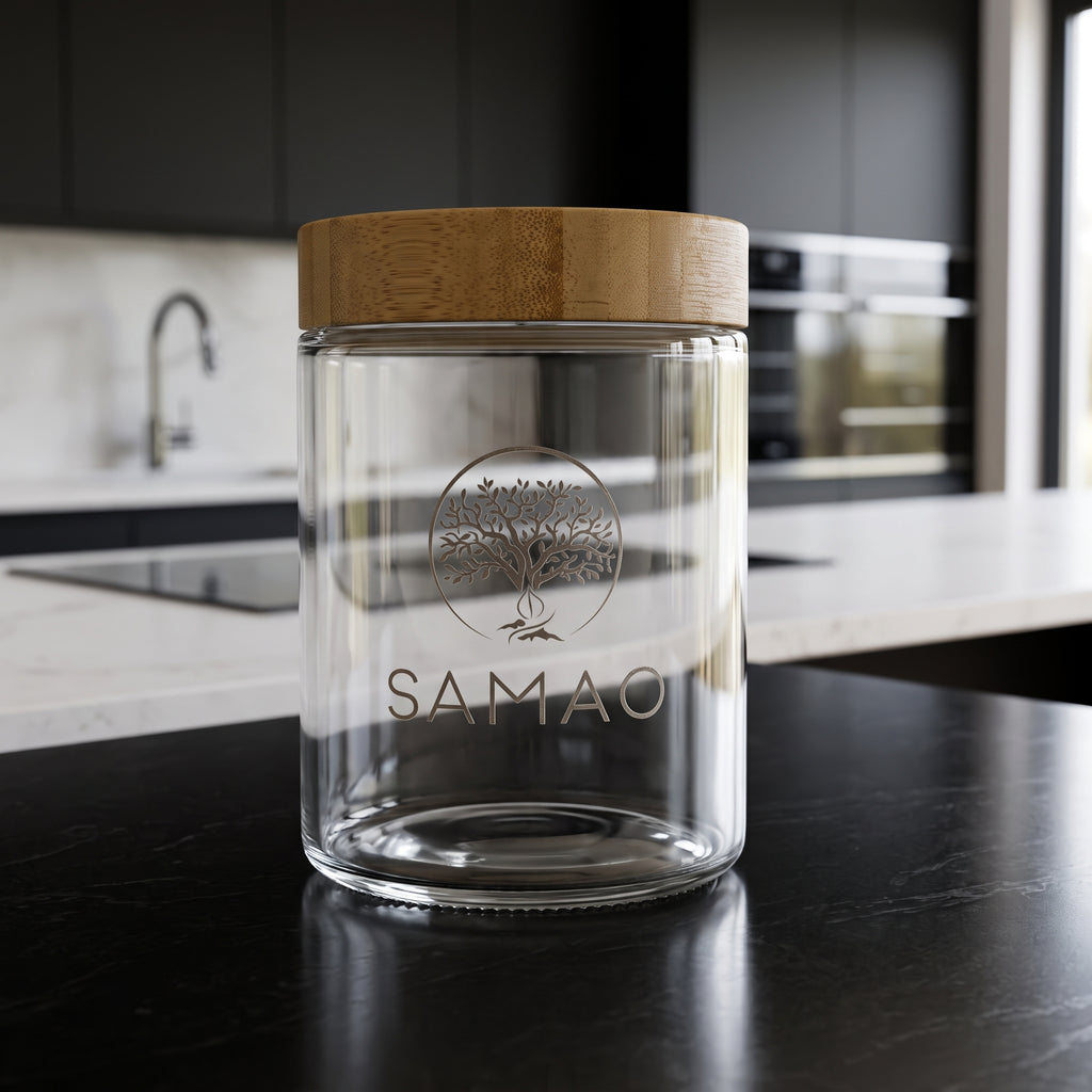 Samao Glasgefäß