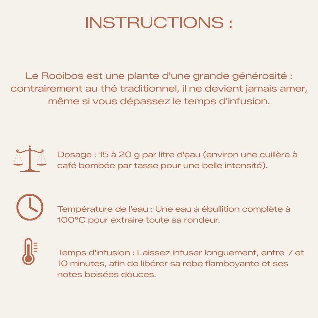 Rooibos Pur Bio d'Afrique du Sud