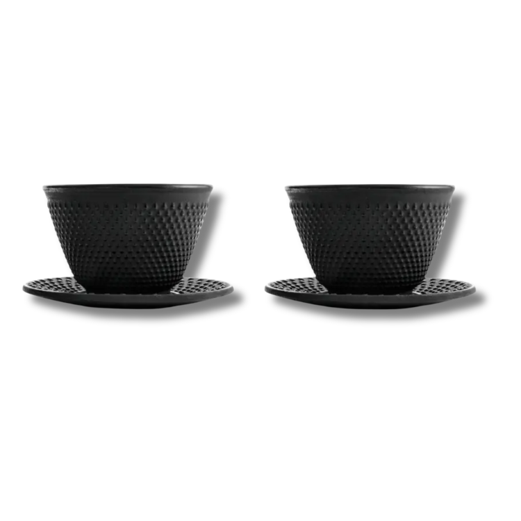 Set de 2 Tasses en Fonte Émaillée 120 ml