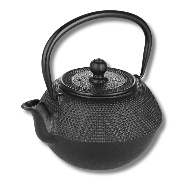 Théière en Fonte Émaillée IBILI 1 Litre (avec Infuseur Inox)