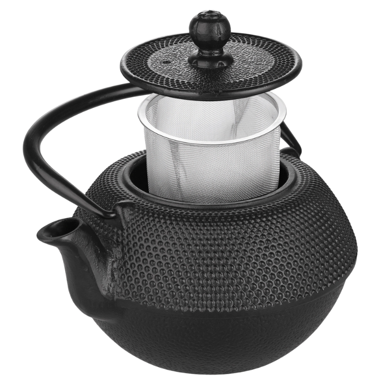 Théière en Fonte Émaillée IBILI 1 Litre (avec Infuseur Inox)