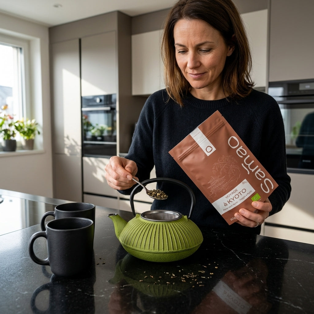Théière en Fonte Émaillée IBILI 780ml (Compatible Induction)