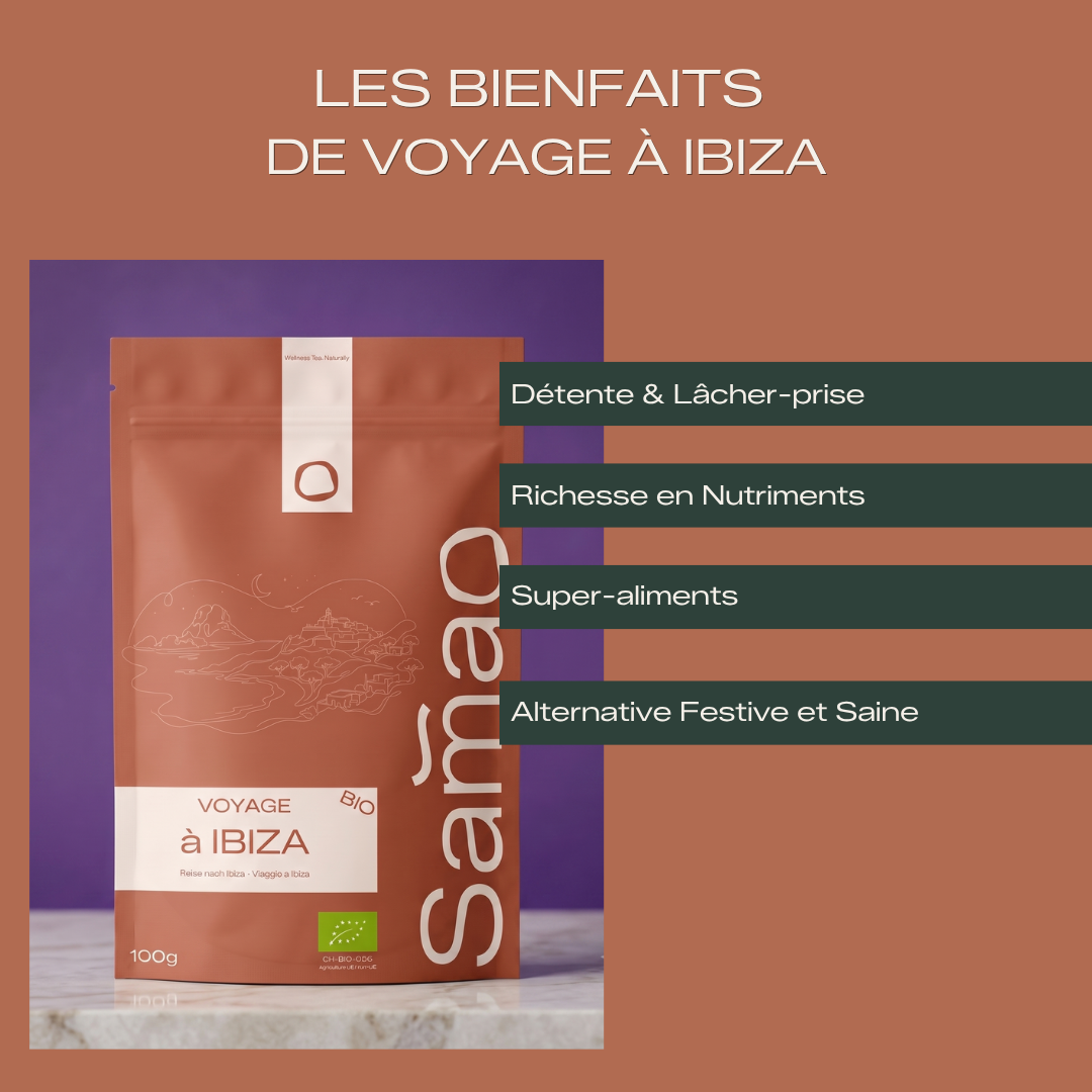 Infusion Bio Voyage à Ibiza - Exotisme & Douceur des Baléares