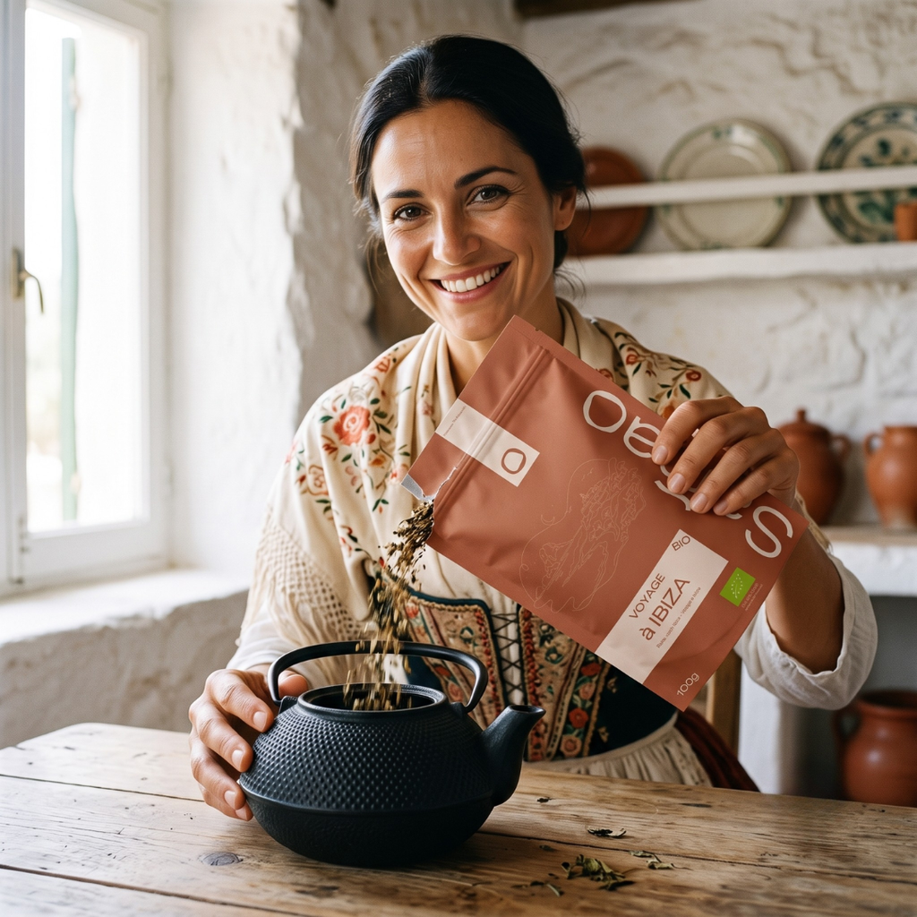 Infusion Bio Voyage à Ibiza - Exotisme & Douceur des Baléares