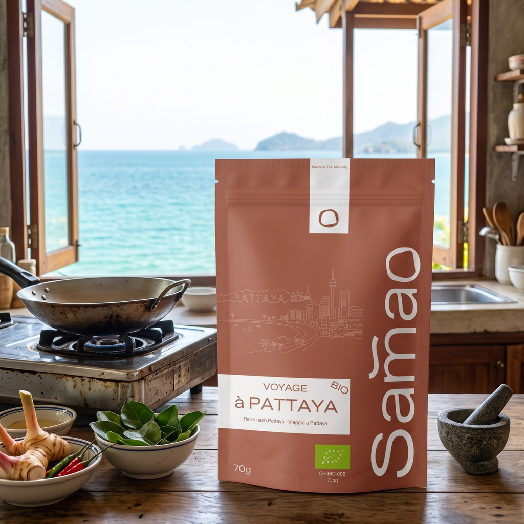 Thé Blanc & Vert Bio - Voyage à Pattaya