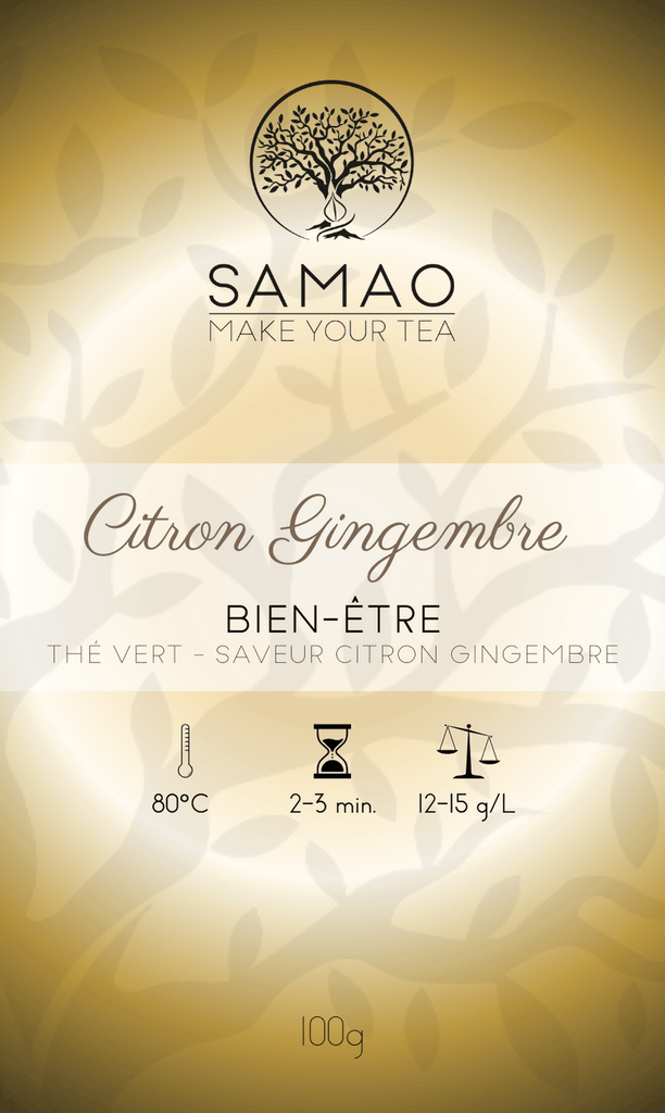 Citron Gingembre - SAMAO TEA